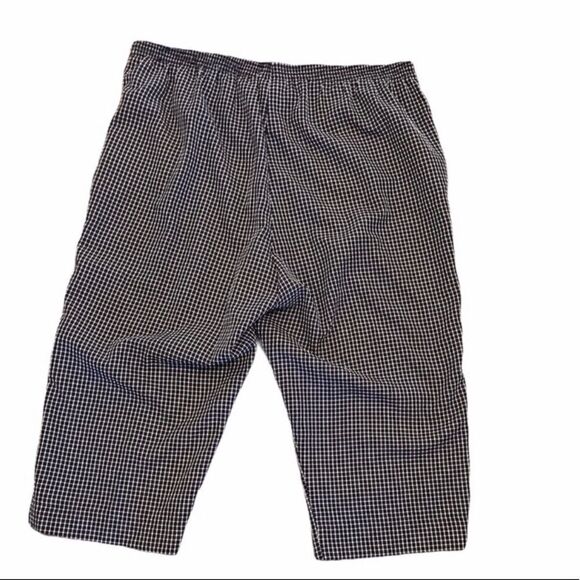 Alfred Dunner Size 18W Navy & White Capris - Picture 4 of 5